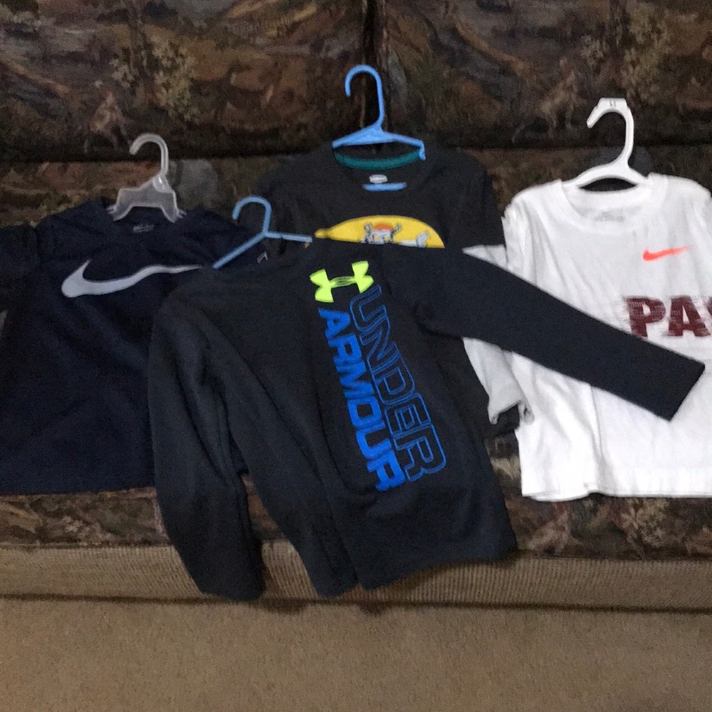 (4) boys shirts size 6-7